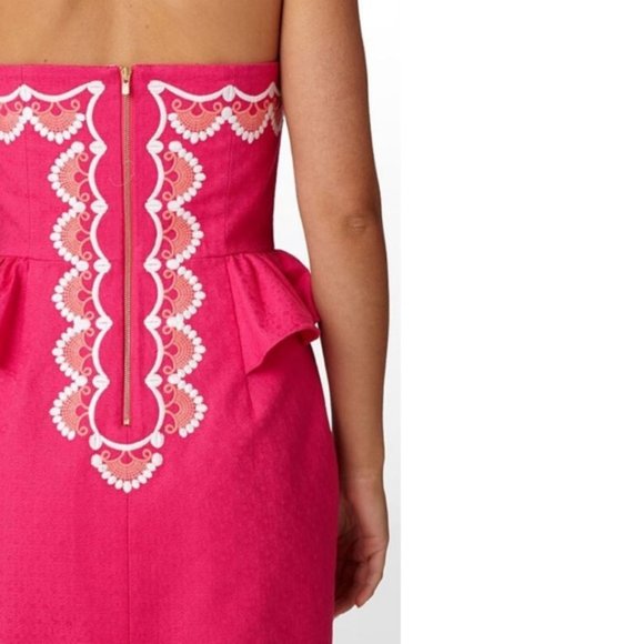 Lilly Pulitzer Maybell Dress in Azalea Pink - Picture 3 of 3